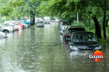 ආයෙත් තත්ත්වය දරුණුයි - මාර්ගයක් සම්පූර්ණයෙන්ම ජලයෙන් යටවෙයි