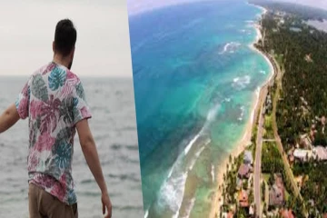 இலங்கை வந்த வெளிநாட்டு இளைஞருக்கு நேர்ந்த விபரீதம் - உயிர் தப்பிய யுவதி