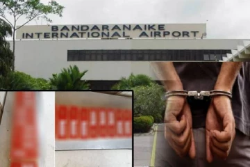 கட்டுநாயக்கவில் பல இலட்சம் ரூபா பெறுமதியான வெளிநாட்டு சிகரெட்டுகளுடன் இருவர் கைது