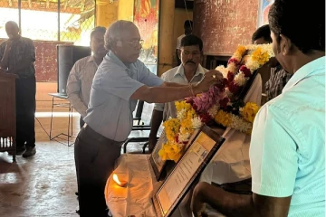 யாழ். நீர்வேலி அத்தியார் இந்துக் கல்லூரியில் எலிசபெத் மகாராணிக்கு நினைவேந்தல் (Photos)