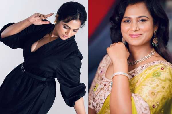 நடிகை ரம்யா பாண்டியனா இது!! சேலையில் எடுத்த க்யூட் புகைப்படங்கள் இதோ.. | Actress Ramya Pandian Recent Saree Photoshoot Post