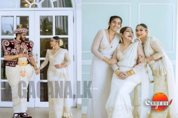 සුරංගනාවියක් වගේ හැඩ වෙමින් පති කුලයට ගිය කේ සුජීවාගේ දියණිය [PHOTOS]