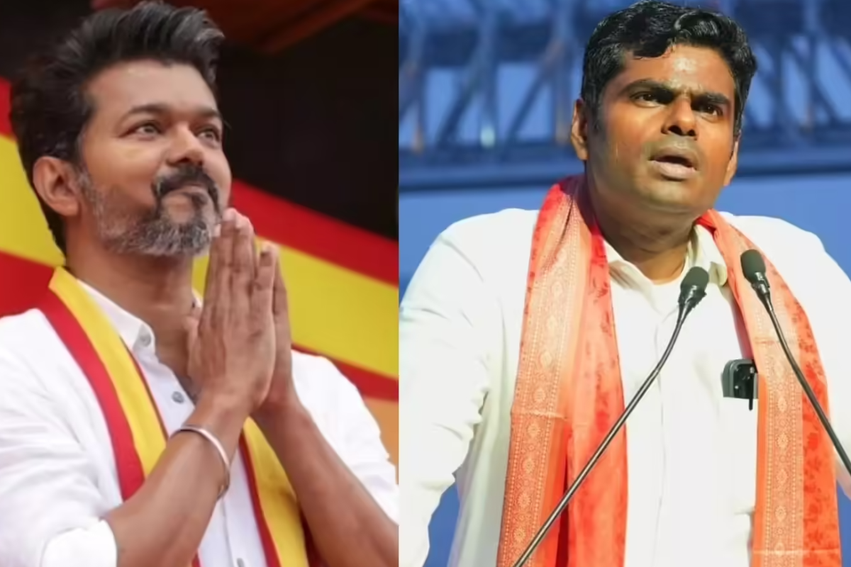 தவெக தலைவர் விஜய்க்கு அண்ணாமலை வாழ்த்து! | Lection Victory Annamalai Congratulates Tvk Vijay