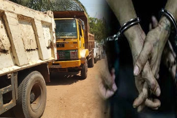 கிளிநொச்சியில் அனுமதிப் பத்திரத்திற்கு முரணான வகையில் மணல் ஏற்றிய ஐவர் கைது!