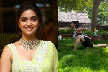 வித்தியாசமான ஒர்கவுட்டில் மிரட்டும் நடிகை கீர்த்தி சுரேஷ்.. வீடியோவை நீங்களே பாருங்க