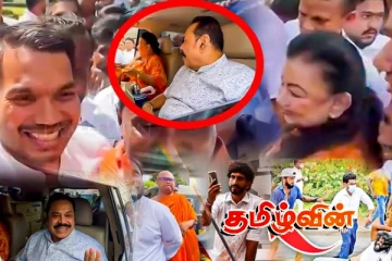 விசாரணைக்கு சென்றிருந்த ஷிரந்தி.. எஃப்.சிஐடி வாசலில் தேரர் ஒருவர் செய்த செயல்!