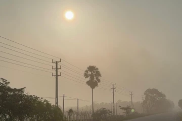 முல்லைத்தீவு புதுக்குடியிருப்பில் கடும் பனிமூட்டம்: இயல்பு வாழ்க்கை பாதிப்பு