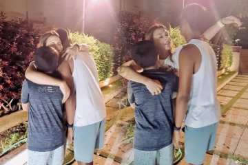 தனுஷின் அன்புக்கு ஏங்கும் மகன்கள் - கட்டிப்பிடித்தபடி ஐஸ்வர்யா வெளியிட்ட புகைப்படம்