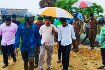 யாழில் மணல் மாபியாக்களுக்கு முடிவுகட்ட புறப்பட்ட அமைச்சர் சந்திரசேகர்!