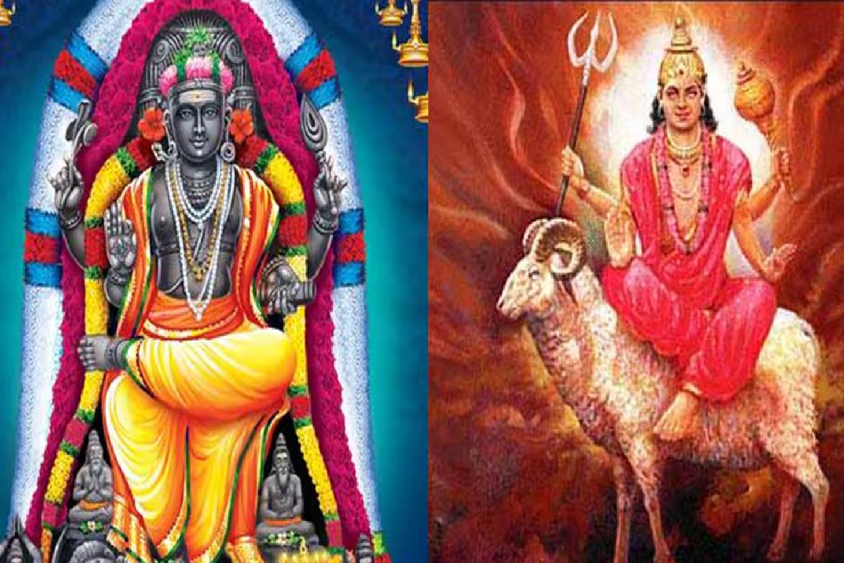 குரு - செவ்வாய் கொடுக்கும் கோடி பலன் - நான்கு ராசிகளுக்கு உச்சம்! | Jupiter Mars Conjunction Guru Peyarchi Zodiac Luck