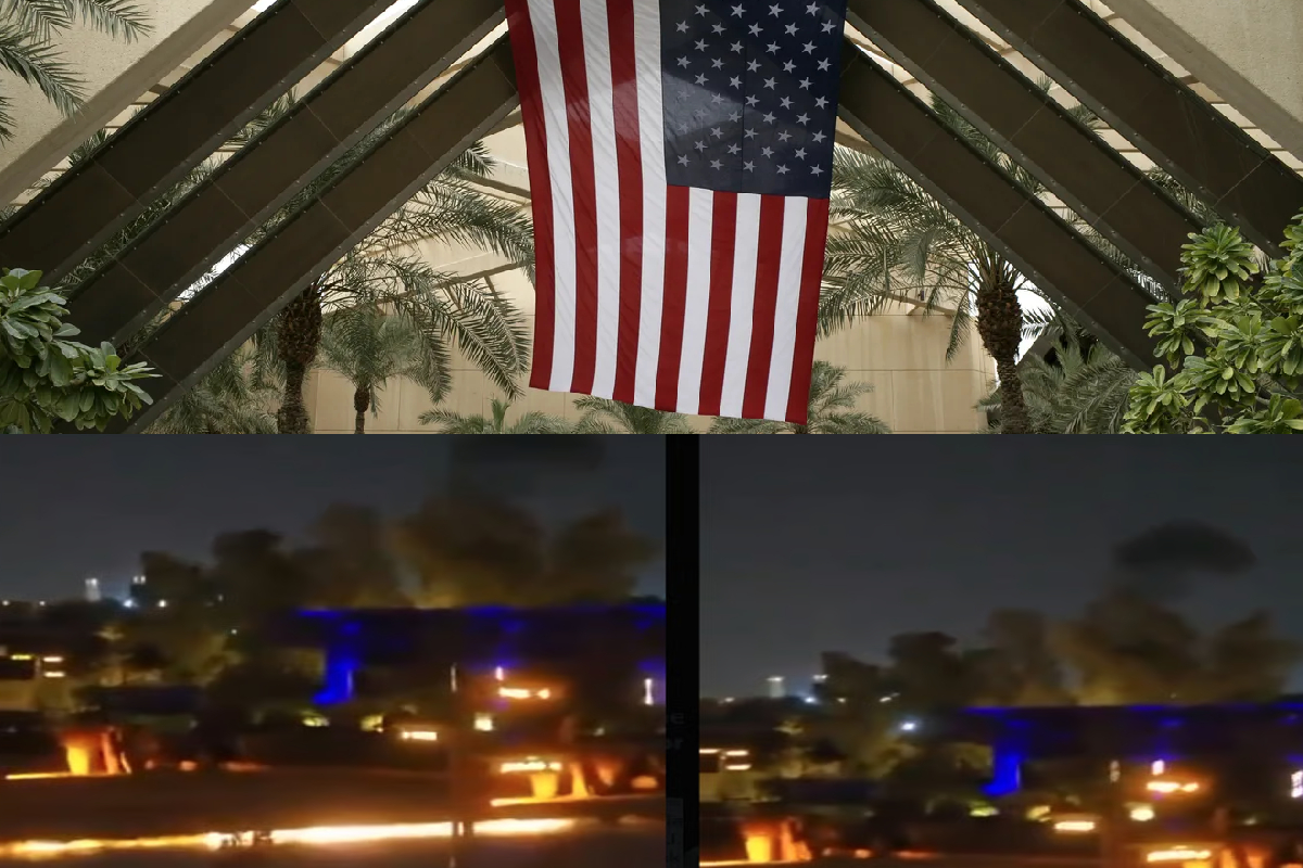 அமெரிக்கத் தூதரகத்தின் மீது தாக்குதல் ; அதிரும் மத்திய கிழக்கு நாடுகள்! | Iran Attack On Us Embassy In Riyadh அமெரிக்கத் தூதரகத்தின் மீது தாக்குதல் ; அதிரும் மத்திய கிழக்கு நாடுகள்! | Iran Attack On Us Embassy In Riyadh