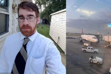 தரையிறங்கி நகர்ந்த விமானம்... ஊழியர் செய்த கொடுஞ்செயல்: புகைப்படத்துடன் வெளியான தகவல்