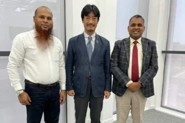 ஜப்பான் தூதரக பிரதிநிதிகளுடன் தௌபீக் எம்.பி சந்திப்பு