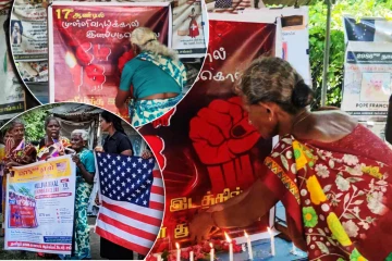 வவுனியாவில் காணாமல் ஆக்கப்பட்டவர்களின் சங்கத்தினால் 17வது முள்ளிவாய்க்கால் நினைவேந்தல்