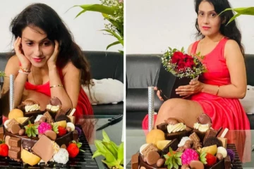 දෙවෙනි ඉනිමේ සොනාලි ටීචර් සුරූපී නිලි හිමායා බණ්ඩාර ඇයගේ උපන්දිනය සැමරුව හැටි (PHOTOS)