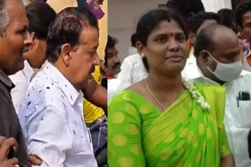அமைச்சர் பொன்முடி மீது சேறு வீசிய சம்பவம்.., தலைமறைவாக இருந்த பாஜக பெண் நிர்வாகி கைது