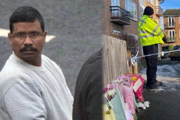 பிரித்தானியாவில் மனைவி குழந்தைகளைக் கொன்ற கேரள மாநிலத்தவர்: கைது செய்யப்படும் காட்சிகள் வெளியாகின