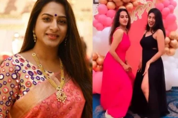 அம்மாவை மிஞ்சிய மகள் ஆடை! 44 வயதான நடிகை சுரேகா போட்ட படுமோசமான நடனம்..