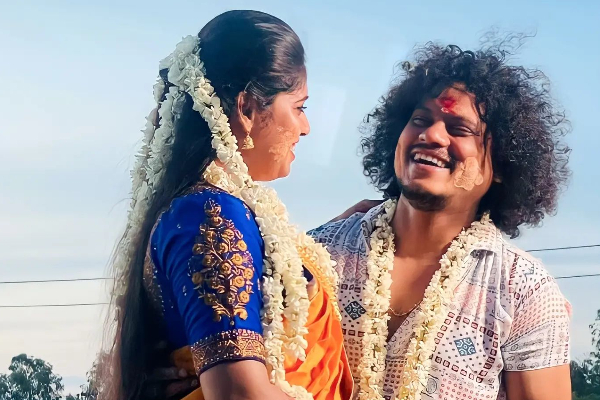 மனைவியிடம் அடி வாங்கிய புகழ்! திருமணமாகி ஒரே மாதத்தில் இப்படியா