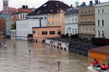 ஜேர்மனியில் தொடர்மழையால் 1,300 பேர் வெளியேற்றம்