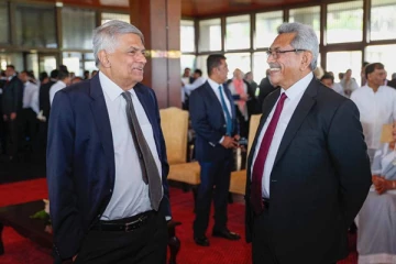 ரணிலை தனியாக சந்தித்தார் கோட்டாபய ராஜபக்ச!