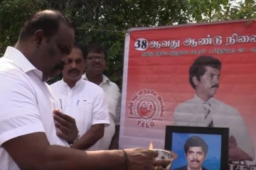 தமிழீழ விடுதலை இயக்கத்தின் தலைவர் ஸ்ரீ சபாரத்தினத்தின் 38 ஆவது நினைவு தினம்