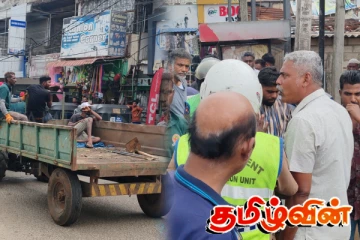 மாநகரசபையின் அனுமதியின்றி அமைக்கப்படும் வர்த்தக நிலையம் : அதிகாரிகள் அசமந்தம்