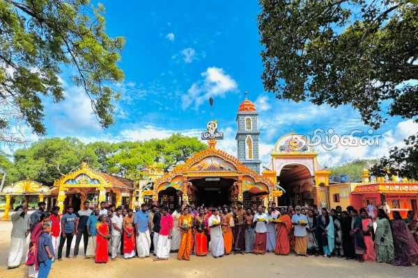 இளைஞர்கள் சேவை மன்றத்தின் நிலையான சமாதானத்தை கட்டியெழுப்பும் மத நல்லிணக்க பாதயாத்திரை..! | Religious Harmony Building By Youth