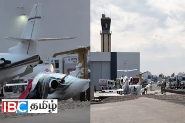 அமெரிக்காவில் இரண்டு விமானங்கள் மோதி விபத்து : பலர்காயம்