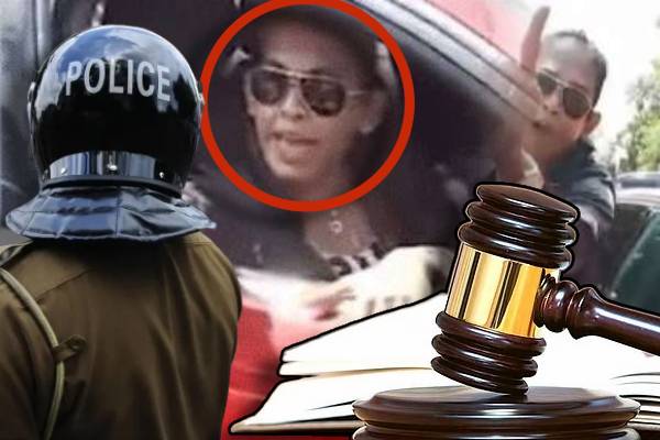 காவல்துறையினரின் கடமைக்கு இடையூறு செய்த பெண் : நீதிமன்றின் உத்தரவு