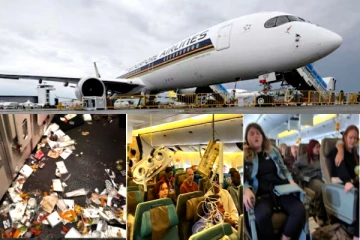 லண்டன்-சிங்கப்பூர் விமானத்தில் பயங்கர அதிர்வு., பயணி ஒருவர் மரணம்