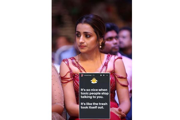 39 வயதில் மீண்டும் காதல் தோல்வியா? திரிஷாவின் கோபமான பதிவால் குழப்பத்தில் ரசிகர்கள் | Trisha Instagram Story Love Failure Rumours