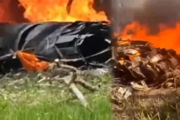 அடுத்தடுத்து வெடித்து விழுந்த ரஷ்ய போர் விமானங்கள்! பரபரப்பை ஏற்படுத்திய காட்சிகள்