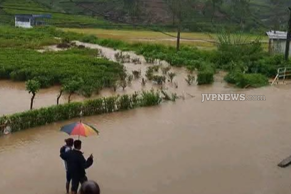 வெள்ளத்தில் மூழ்கிய வீடுகள் ; கடும் சிரமத்தில் மக்கள் | Homes Submerged In Flood People Face Hardship