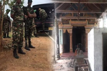 பலாலி இராஜ இராஜேஸ்வரி அம்மன் கோயில் வீதி மீண்டும் மூடல் - இளங்குமரன் எம்.பி. வாக்குறுதி