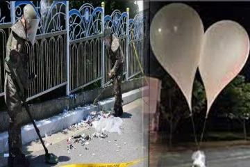 இராட்சத பலூன்கள் மூலம் தென் கொரியாவை தொடர்ந்து அச்சுறுத்தும் வட கொரியா