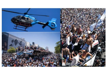 திடீரென நிறுத்தப்பட்ட அணிவகுப்பு... ஹெலிகாப்டர் மூலம் மெஸ்ஸி வெளியேற்றம்...! - வெளியான காரணம்..!