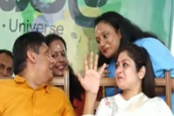 சஜித்தின் மேடையில் ஏறிய நடிகை தமிதா அபேரத்ன