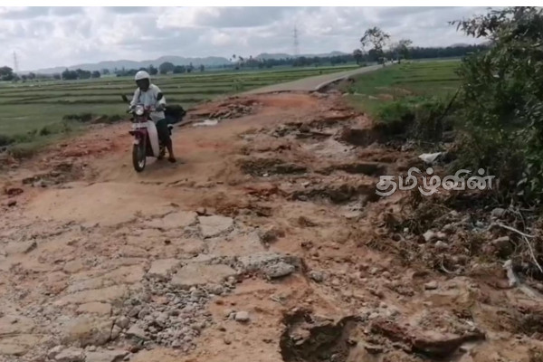 தம்பலகாமம்- தாயிப் நகர் கோயிலடி வீதியை புனரமைக்க கோரிக்கை | Request To Reconstruct The Dhampalakamam Road