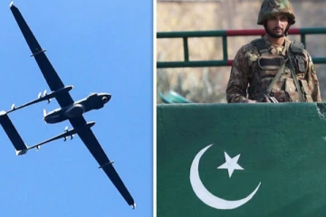 இந்திய ஆளில்லா விமானத்தை சுட்டு வீழ்த்திய பாகிஸ்தான்