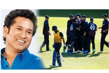 தங்கள் அணியின் பெயரை கிரிக்கெட் உலகம் இன்று நினைவில் கொள்ளும் - நமிபியா அணிக்கு சச்சின் பாராட்டு