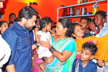 மரண வீட்டில் நடிகர் சூர்யா - இறந்தவரின் மனைவிக்கு கொடுத்த வாக்கு....!