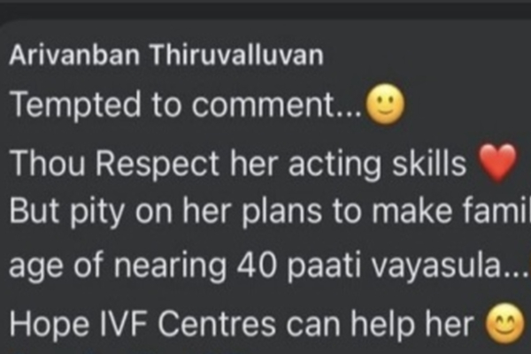 பாட்டி வயதில் இது தேவையா? நயன்தாராவின் திருமண சர்ச்சை! மருத்துவரின் அடுத்த பதிவு | Doctor Arivanban Apologise Nayanthara In Tamil