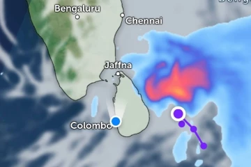 ඉදිරි පැය 36 තුළ පළාත් කිහිපයකට විටින් විට වැසි - කාලගුණ විද්‍යා දෙපාර්තමේන්තුවෙන් නිවේදනයක්