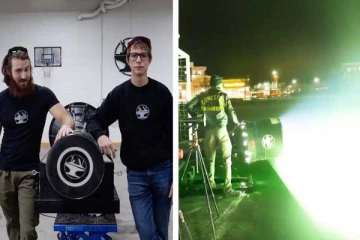 உலகிலேயே அதிநவீன பிரகாசமான டார்ச் லைட்டை உருவாக்கிய நபர்.. கின்னஸ் சாதனை!