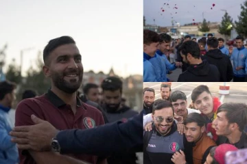 சொந்த நாட்டில் மலர்தூவி வரவேற்பு..ஆனால் இந்தியர்களுக்கு தீபாவளி வாழ்த்து கூறிய ஆப்கான் வீரர்கள்