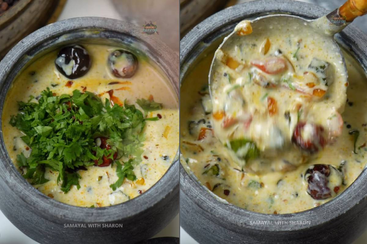 கொளுத்தும் வெயிலுக்கு இதமாக வெண்டைக்காய் தயிர் குழம்பு ... பண்ணலாமா? | Vendakkai Mor Kulambu