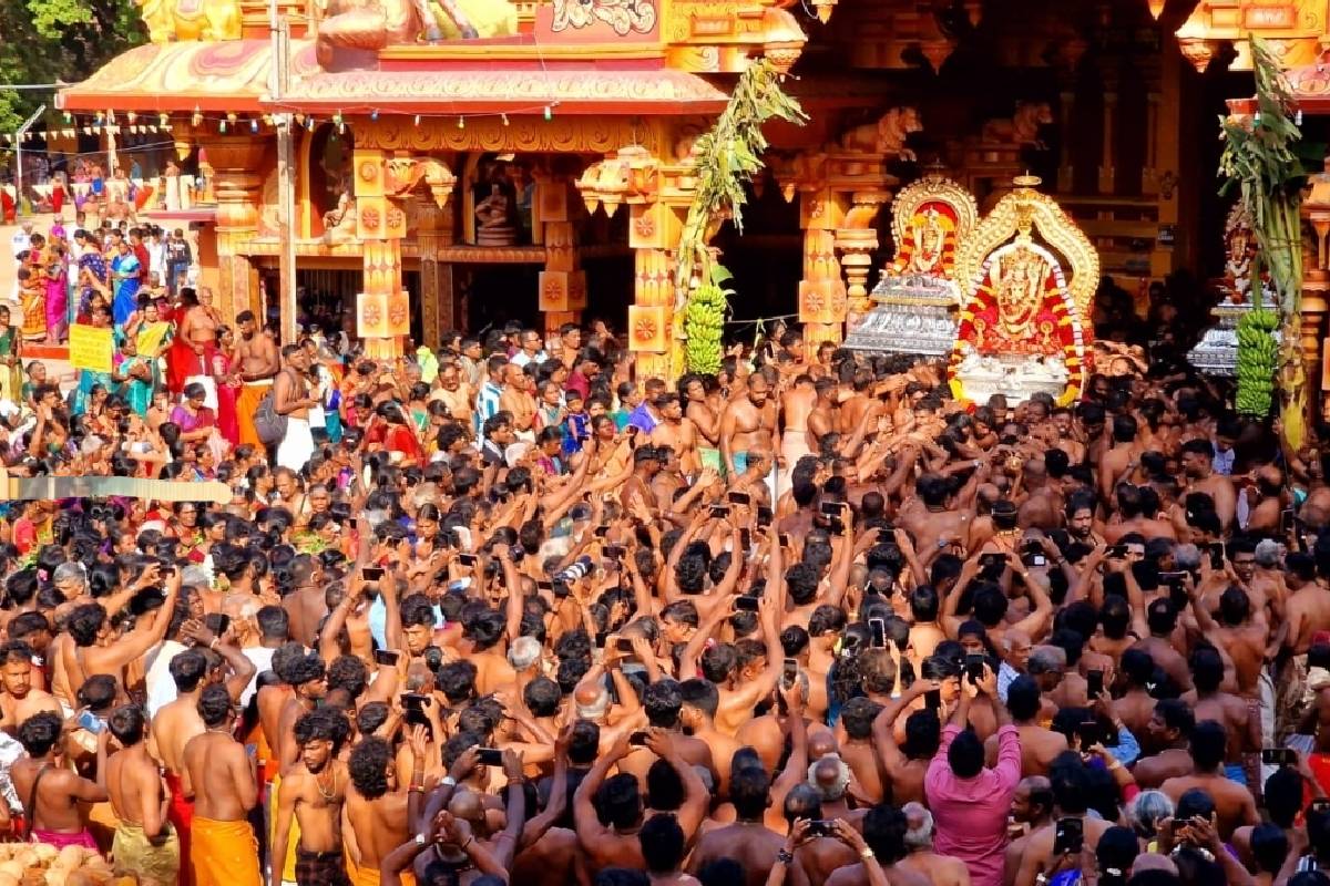 சிறப்பாக நடைபெற்ற யாழ். நயினாதீவு நாக பூசணி அம்மன் தேர்த்திருவிழா | Jaffna Nainadhivu Nagapoosani Amman Festival