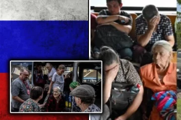 ரஷ்ய - உக்ரைன் போர்: ஆயிரக்கணக்கில் வெளியேற்றப்படும் ரஷ்ய மக்கள்