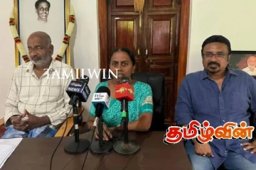 வேட்பு மனுவில் கையெழுத்திட்ட சசிகலா ரவிராஜ்